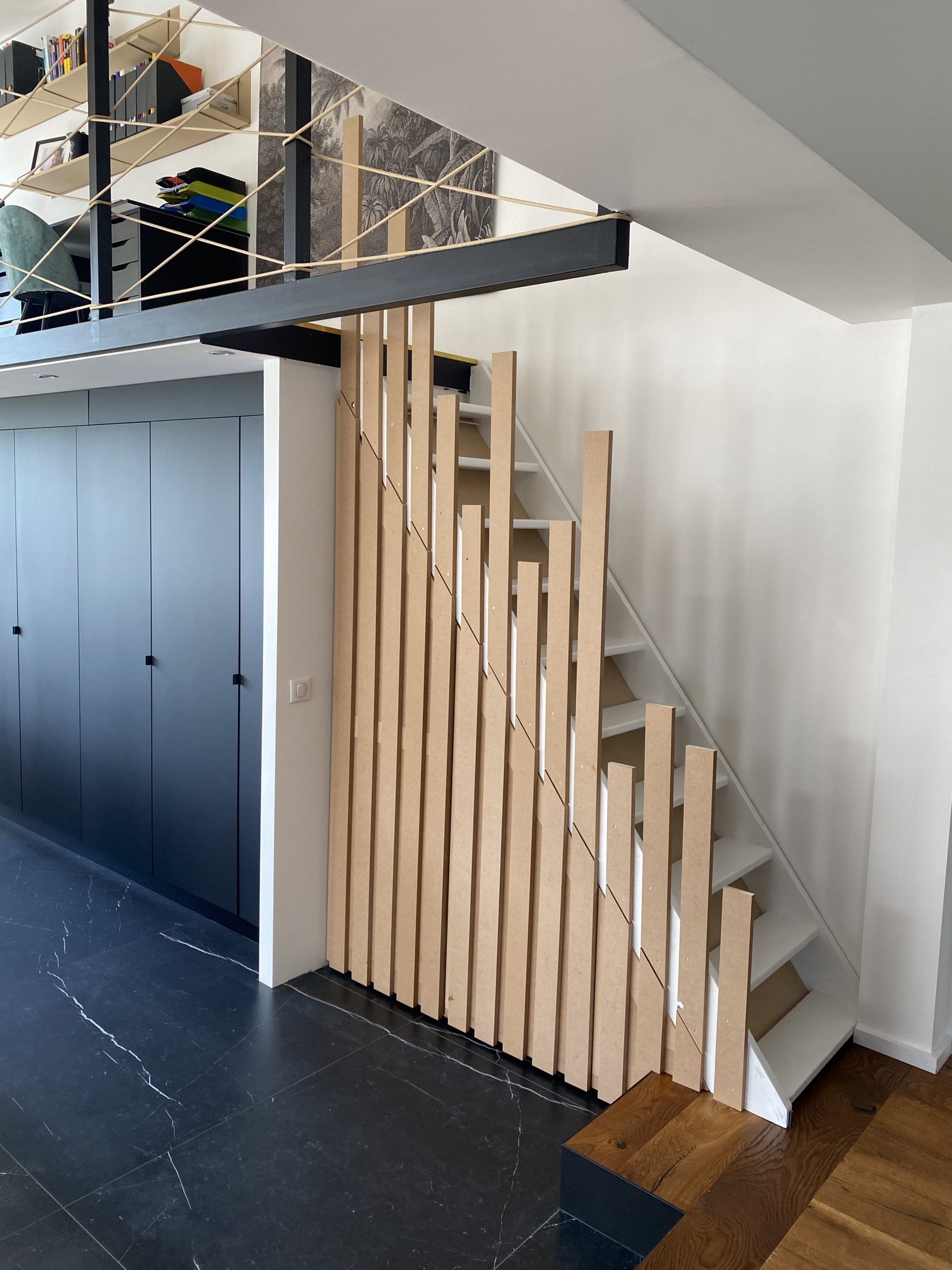 Aménagement sous escalier - Menuiz Design